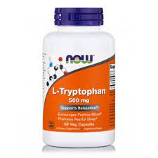 L-Tryptophan 500mg 60 φυτοκάψουλες - Now