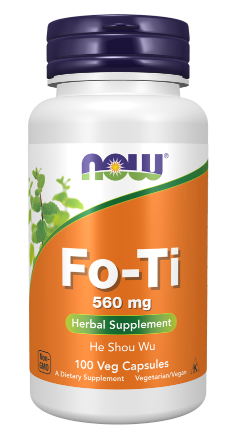 Fo-Ti 560 mg 100 vcaps - NOW / Βοτανοθεραπεία