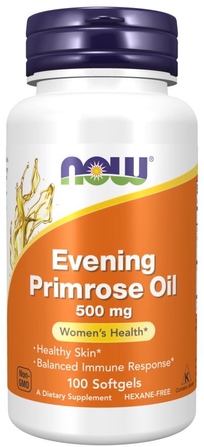 Evening Primrose Oil 500mg 100 μαλακά τζελ - NOW