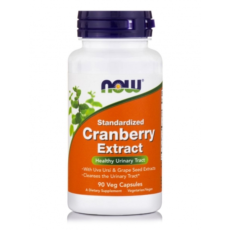 Cranberry Standardized Maximum Strength With Uva Ursi 90vcaps - Now Foods