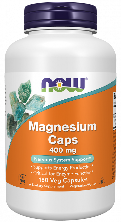 Now - Magnesium 400mg 180 caps