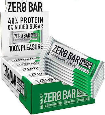 BioTech USA Zero Bar 20 x 50g chocolate hazelnut