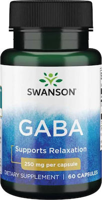 Swanson GABA 250mg 60 κάψουλες