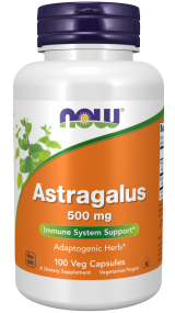 Astragalus 500 mg 100 κάψουλες - Now / Φυτικά Συμπληρώματα