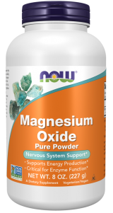 Magnesium Oxide Pure Powder 227γρ - Now / Μαγνήσιο Μέταλλα