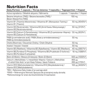 7Nutrition Vitamin  Methyl B-Complex 60 Caps