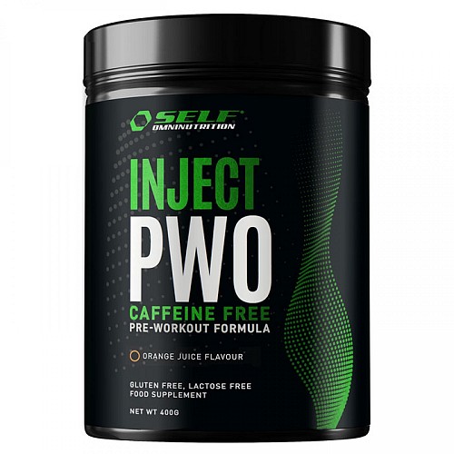 Inject PWO Caffeine Free 400g  Orange- Self Omninutrition