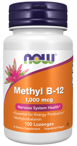 Now Foods Methyl B-12  1000mcg 100 υπογλώσσια δισκία