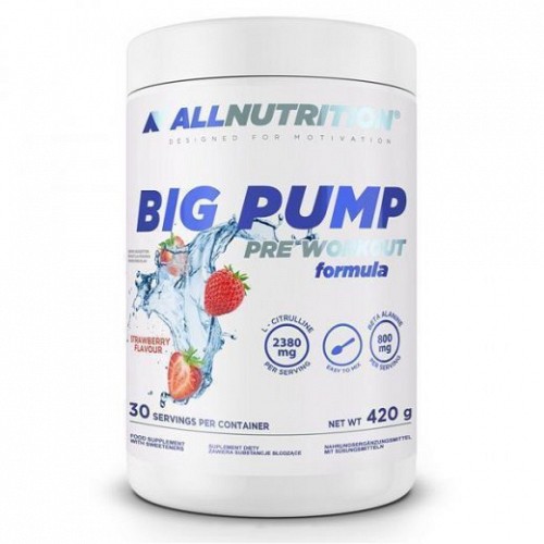 AllNutrition Big Pump Pre Workout Formula Strawberry 420g